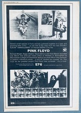 PINK FLOYD 1969 POSTER