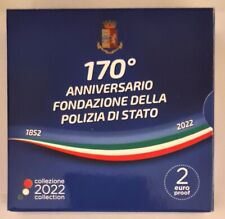 2 EURO ITALIA 2022 -  170° ANNIVERSARIO FONDAZIONE POLIZIA DI STATO - PROOF