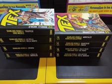 8 libri di Tex  in prima edizione come nuovi.