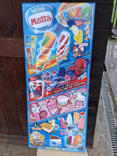 Insegna gelati motta nestlè - insegna,