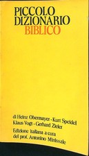 PICCOLO DIZIONARIO BIBLICO AA.VV.  1974  BROSSURA