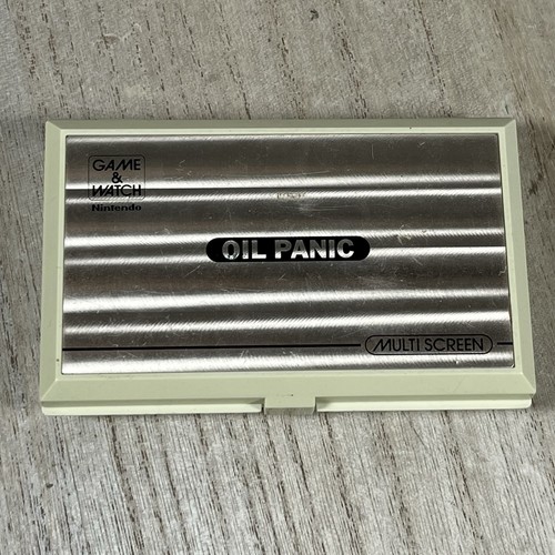 Nintendo game watch - game, oil