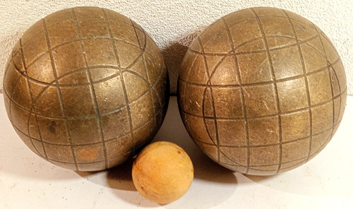 Bocce metallo con - , 1