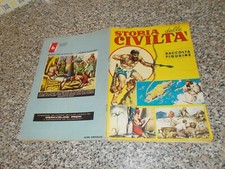 ALBUM figurine STORIA DELLE CIVILTA BAGGIOLI 1967 ORIGINALE COMPLETO OTTIMO
