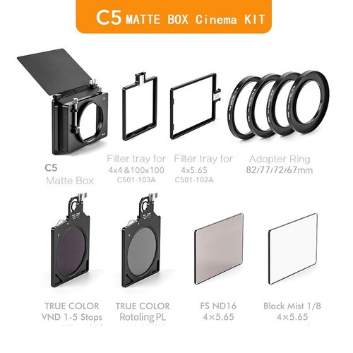 Nisi matte box starter - c5,