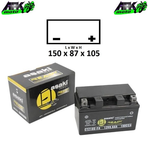 Batteria cbtx9fa ytx9 - cbtx9fa=ytx9-bs, per