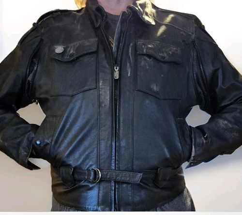 Giacca donna pelle - , nera