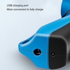 Forbici Elettriche per Taglio Tessuto Cordless USB Cutter Cesoia Utensili con 2 Lame