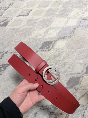 Nuova cintura gucci rosso - gucci,