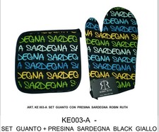 SET. 2 PEZZI GUANTO DA FORNO +