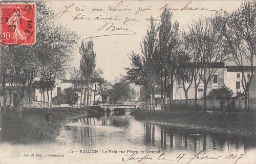Saujon pont rue - 17,
