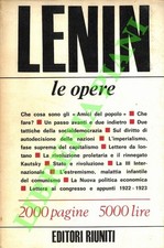 LENIN - Opere scelte