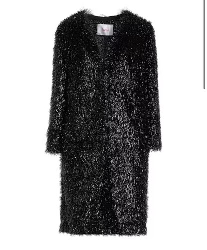 Cardigan lungo nero