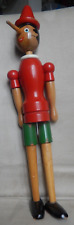 PINOCCHIO GIOCATTOLO IN LEGNO VINTAGE - ALTEZZA CM 50