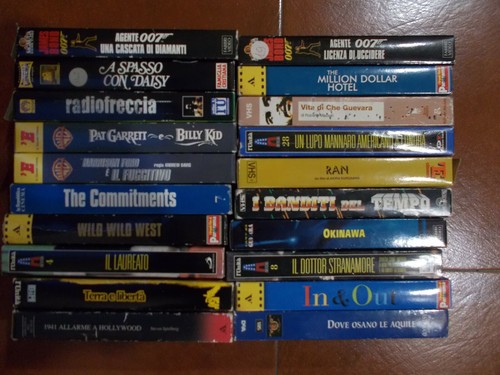 Lotto videocassette vhs - 51,