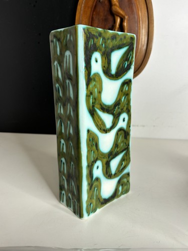 Vaso pesce colombe - e,