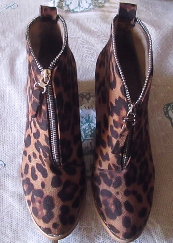 Stivaletti donna leopardate - stivaletti,