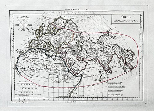 Cartina del mondo vecchio - mondo,