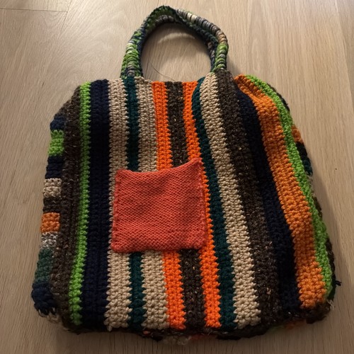 Borsa all uncinetto fatta - borsa, all'uncinetto