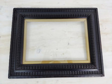 Cornice Guilloche Ebanizzata Prima Metà 1900 Misure 50x40 Cm Luce 32x21,5 Cm 