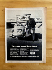 1972 print champion plugs - ad,