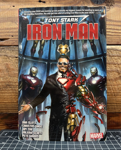 Tony stark iron man - iron, hardcover