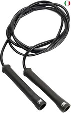 LEONE 1947, Basic Corda Salto, Nero, 7 mm, AT827