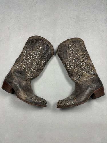 Stivaletti cowboy vintage frye - cowboy,
