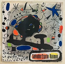 JOAN MIRO ART COVER VINYL LP SPAIN ORIGINAL 1966 UNIQUE