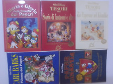 LOTTO 4 FUMETTI DISNEY-CARL BARKS L'UOMO DEI PAPERI-TESORI 3-4(NO PAPERDINASTIA)