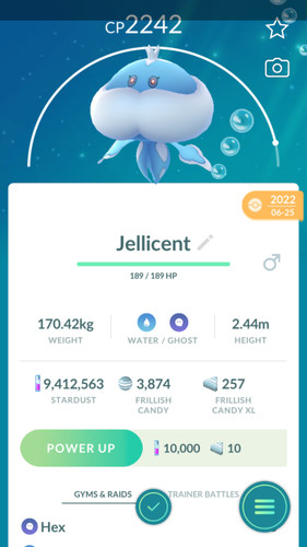 Pokemon trade jellicent - pokemon,
