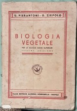 Libro "Biologia vegetale" del 1947. Pag 134; dimensioni cm 17 x 25.