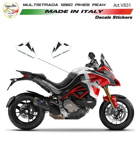 Adesivi monte pikes peak - adesivi, moto