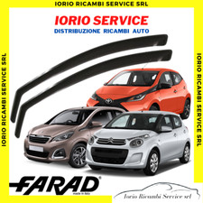 DEFLETTORI ARIA per CITROEN C1 108 AYGO 5p 2014> FARAD fumè ANTITURBO ANTIVENTO