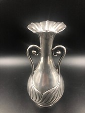 LIBERTY vaso coppa metallo argentato metà 900 in stile, vintage d'epoca, bella