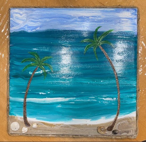 Quadro arte parete piastrelle