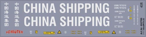 Decalcomanie per container