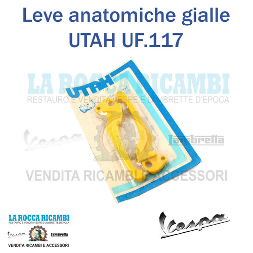 Leve anatomiche vespa - leve, (gialle)