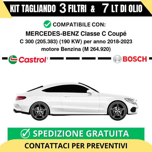 Tagliando per mercedes benz - per, mercedes-benz