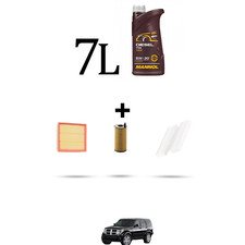 HOFFCAR Kit tagliando 3 FILTRI