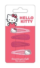 Abbigliamento - Vari - Hello Kitty: Cerda' - Accessori Capelli Clips 4 Pz