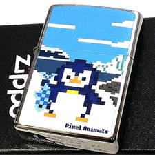Accendino pixel penguin zippo - accendino,
