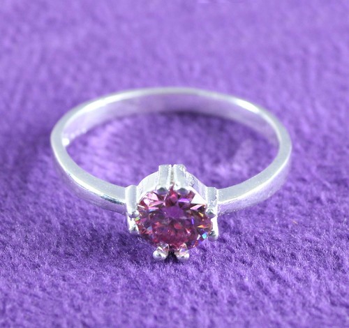 Anello solitario argento - solitario,