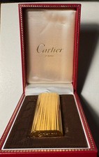 Accendino Cartier placcato oro