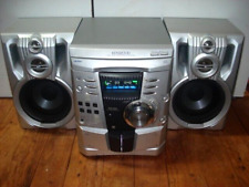 Mini sistema hi-fi kenwood modello RXd-655,  doppia cassetta 3 cd