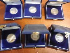 Italia 6 monete da 500 lire in argento proof