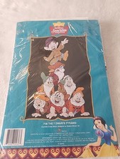 Punto Croce Contato Disney Classics LA PIRAMIDE DEI 7 NANI Nuovo Debbie Minton