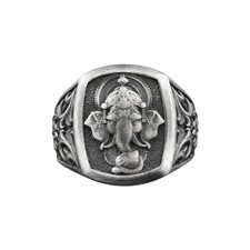 Anello da uomo in argento con