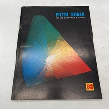 catalogo FILTRI KODAK per uso