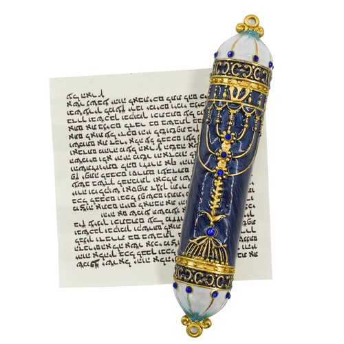 Mrmrkura mezuzah con pergamena - mrmrkura,